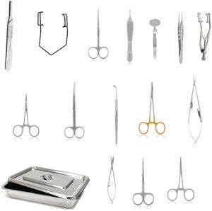 Kit chirurgical ophtalmologique standard de 16 pièces certifié CE ISO13485, fabricant d'instruments microchirurgicaux - Product Image 5