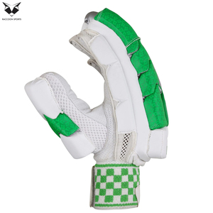 Guantes de Bateo de Críquet de Diseño Personalizado, Palma de Cuero de Calidad Profesional, Espuma de Alta Densidad, Protección para los Dedos, Equipo de Críquet de Fábrica OEM - Product Image 3