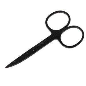High Quality Curved Stainless Steel Sharp Eyelash Extension <b>Scissors</b> for Manicure and Cuticle Use - Product Image 3