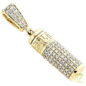 Collar con Colgante en Forma de Bala Premium, Diamante Moissanita, Joyería de Lujo para Raperos - Product Image 5