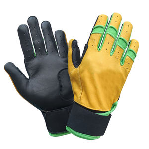 Guantes de Bateo de Cuero Cabretta Unisex Profesionales con Diseño de Logotipo Personalizado, Guantes Transpirables para Sóftbol y Béisbol - Product Image 2