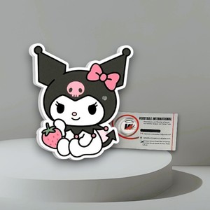 Custom Magnetic Kuromi Tiles Eyelash Extension <b>Tools</b> Butterfly Diamond Heart <b>Square</b> Flower Acrylic Lash Tiles Multifunctional - Product Image 1