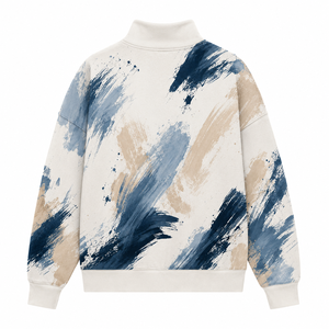 Sudadera con Cierre Frontal de Gran Tamaño y Forro Personalizado, Mezcla de Algodón de Alta Calidad, Uniforme Deportivo para Equipos, Ropa Deportiva de Fábrica - Product Image 2