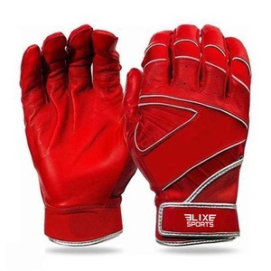 Gants de frappe de baseball/softball professionnels à manchette longue en Spandex/Nylon, respirants et durables, avec fermeture auto-agrippante pour l'entraînement - Product Image 3