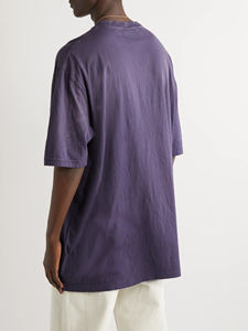 เสื้อยืดผู้ชายทรงบ็อกซี่ ฟิตปกติ ผ้าฝ้าย 100% พิมพ์ลายกราฟิกตามสั่ง คุณภาพสูง สไตล์ลำลอง - Product Image 4