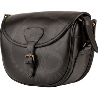 Sac de chasse avec Logo personnalisé en cuir de vache véritable, pochette de support de coquille de tir, pochette de balle en cuir, sac de chasse