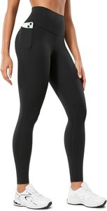 Women's High Waist Elastic Waist Closure Breathable Solid Seamless Leggings-Squat Proof Moisture Wicking Workouts Perfect - Product Image 3