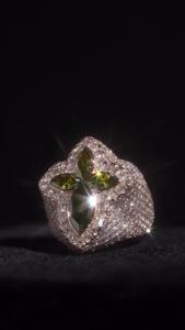 Anillos de Diamantes Iced D VVS para Hombre, Joyería Hip Hop, Plata 925, Talla Personalizada, Estilo Clásico Unisex para Fiesta, HUMERA JEWELS - Product Image 3