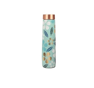 Botella de Agua 100% Cobre Puro para Beber, Botella de Cobre Ayurvédica Martillada de 32 Oz para Beber Agua, a Prueba de Fugas - Product Image 3