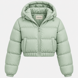 Chaqueta de Lana Acolchada con Capucha para Mujer 2026, Calidad Premium, Transpirable, Resistente al Viento, Cuello Abatible, Cómoda para Invierno - Product Image 2