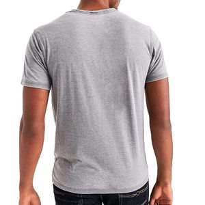 เสื้อยืดคอตตอนทรงโอเวอร์ไซส์ สไตล์วินเทจ สตรีทแวร์ ล้างสีแบบแอซิดวอช สำหรับผู้ชาย พร้อมโลโก้สั่งทำ ระบายอากาศได้ดี ขายส่ง - Product Image 3