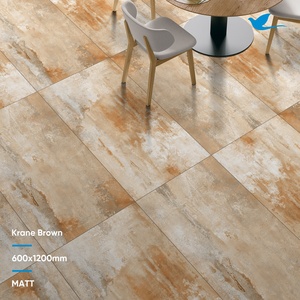 Carrelage de sol 600x1200, carrelage grand format, marbre, pierre, porcelaine, carreaux polis pour sol, carreaux de porcelaine polis élégants - Product Image 2