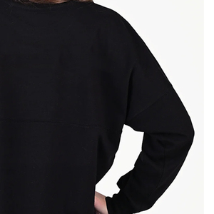 Sudadera de Forro Polar Casual para Mujer, de Algodón Lavado, Duradera, de Calidad, con Cuello Redondo, Ligera, para Invierno, con Logotipo Frontal - Product Image 6
