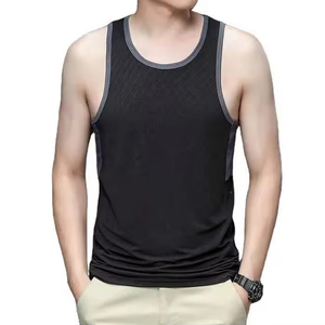 PASUXI Casual Quick Dry Moisture Wicking Fitness Wear Stringer Tank Top Men's Gym Workout <b>Singlet</b> Breathable <b>Running</b> Vest - Product Image 6