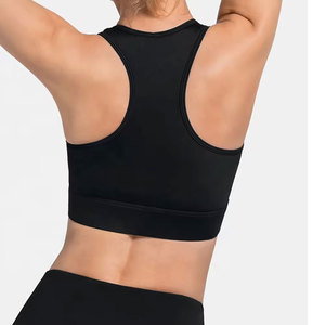 Custom Four-Way <b>Stretch</b> Women Sports <b>Bra</b> Plain Sports Top Gym Fitness Clothes Workout Women Cross Backless Women Sport <b>Bra</b> - Product Image 4