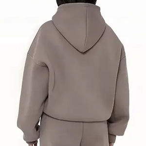 Nuevo Diseño Sudadera con Capucha Unisex de Felpa Francesa, Hombros Caídos, Corte Holgado, Calidad Superior, 100% Algodón, Sudadera con Capucha Lisa de Gran Gramaje - Product Image 2