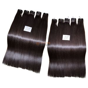 Extensiones de Cabello Liso Vietnamita de Doble Trama 2026 de Venta Caliente, Sedoso y Brillante, Precio al por Mayor, Hechas de Cabello Humano - Product Image 6