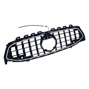 Nueva Parrilla LED de Estilo GT con Listones Verticales para <span class=keywords><strong>Mercedes</strong></span> <span class=keywords><strong>CLA</strong></span> W118 2020-<span class=keywords><strong>2023</strong></span>, Reemplazo Directo, Instalación Fácil - Product Image 2