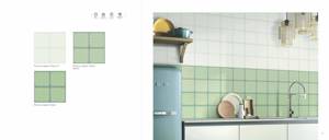 Carreaux muraux numériques modernes orange 3D effet aléatoire en céramique décorative pour murs intérieurs, salles de bain et villas - Product Image 3