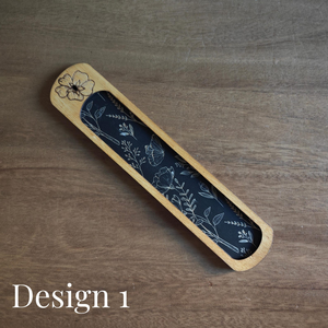 Natural Wood Incense Display Holder Handmade Fragrance <b>Stick</b> Burner for Meditation Corner and Interior Styling - Product Image 3