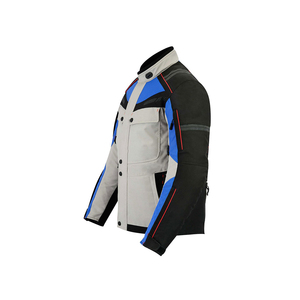 Vestes Run Apparel, veste de moto à blocs de couleur, vêtements de moto en textile coupe-vent, équipement de protection pour toutes les saisons, vêtements de protection pour l'extérieur - Product Image 2