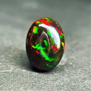 Natural Ethiopian Black <b>Opal</b> Cabochon Oval Gemstone Wholesale Loose <b>Opal</b> October Birthstone Jewelry - Product Image 2