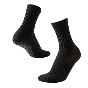 Calcetines Deportivos Blancos de Algodón Tejido, Antideslizantes, para Correr, para Adultos, Verano, con Logotipo en el Puño - Product Image 4