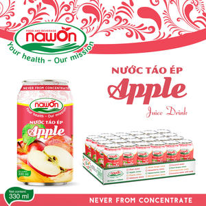 Bebidas Naturales, Jugo de Manzana Fresco 330ML, Bebidas de Jugo de Frutas Enlatadas al por Mayor, Proveedor de Jugo de Frutas del Reino Unido, Bebidas, Refrescos - Product Image 3