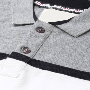 Chemises polo pour hommes en tissu haute performance, coupe ajustée, idéales pour les voyages, les sports et les occasions décontractées - Product Image 5