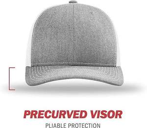 Unisex 5-Panel Mesh Trucker <b>Hat</b> Adjustable Contrast Color Casual <b>Flat</b> Brim Quick Dry Breathable Customizable Spring Summer Adult - Product Image 2