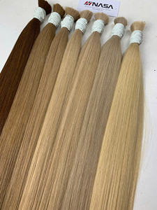 Meilleure vente Cuticule alignée cheveux vierges extensions de cheveux humains vietnamiens en différentes couleurs approvisionnement en vrac dentelle avant - Product Image 3