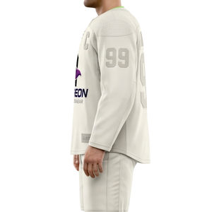 Venta al por Mayor de Camisetas Bordadas de Colorado 100% Poliéster de Secado Rápido # 29 MacKinnon # 92 Landeskog # 8 Makar # 88 Necas # 13 Nichushkin Hockey sobre Hielo - Product Image 3