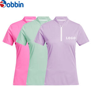 Polo pour femme en coton 100% avec logo, coupe ample et confortable, marque privée - Product Image 1