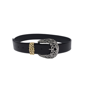 Cintura in Metallo G21XIAP2 4x110cm con Fibbia Argento e Oro, Cintura alla Moda - Product Image 2