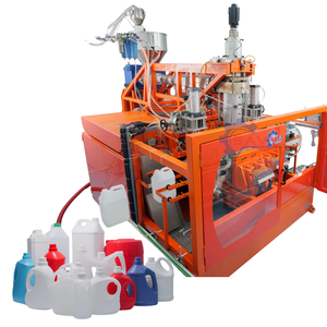 Machine de moulage par extrusion-soufflage pour la fabrication de bouteilles de détergent en plastique HDPE PP de 1 à 10 L - Product Image 1