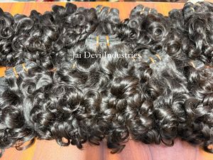 Extensiones de Cabello Rizado Indio al por Mayor, Doble Trama, Remy, con Cinta Adhesiva, 100 Gramos, Sin Procesar, 100% Cutícula - Product Image 2