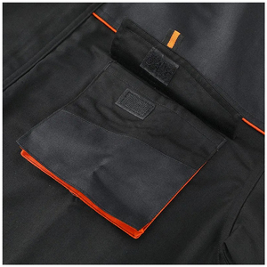 Wholesale Durable Reinforce Elbow Protective Outerwear for <b>Workers</b> Field Workshop Safety Clothing Orange Stripes Workwear <b>Jacket</b> - Product Image 5