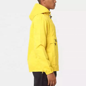 Chaquetas Anorak Bomber Personalizadas para Hombre, con Cierre de Cremallera 1/4, de Nailon y Poliéster, Impermeables, con Forro de Malla - Product Image 3