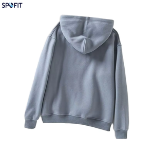 Nouveau Sweat à Capuche Unisexe Personnalisé en Polyester/Coton Premium – Pullover Décontracté Respirant avec Design Personnalisé et Effet Délavé – Vente en Gros - Product Image 1