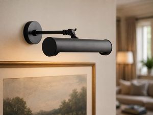 Lampe murale moderne du milieu du siècle en laiton, faite à la main, pour éclairage d'art de galerie, avec plusieurs finitions et couleurs, pour miroir - Product Image 4