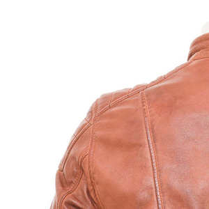 Veste en cuir pour homme, 100% respirante, style streetwear, personnalisable avec étiquette privée, vêtements décontractés, manches longues, imperméable et coupe-vent, vente chaude - Product Image 4