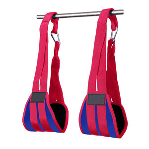 Correas AB cómodas para entrenamiento de abdominales con almohadilla suave y correa resistente para barra de dominadas, herramienta de fitness para gimnasio y hogar. - Product Image 1