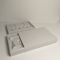 Kit de vernis à ongles gris premium, 8 ou 10 pièces, avec pochettes en papier pour nail art, boîtes à tiroir coulissantes, emballage postal, logo gaufré, écologique et recyclable