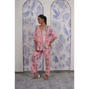 Ensemble coordonné Peppy Pink Meadows taille XS - Product Image 2