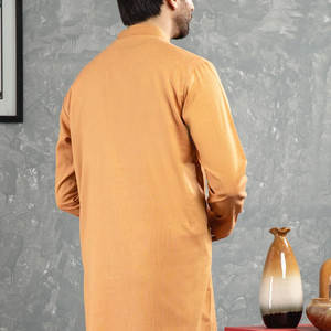 Shalwar Kameez formel pour homme, fabriqué au Pakistan, vêtements islamiques de haute qualité, polyester, sans plis, service OEM, costume 2 pièces - Product Image 4