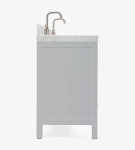 Gabinete de Baño Abigail de 72 Pulgadas con Doble Lavabo, Marca Privada, Solo Gabinete, 7 Opciones de Acabado, Venta al Por Mayor, Fábrica en Vietnam - Product Image 3