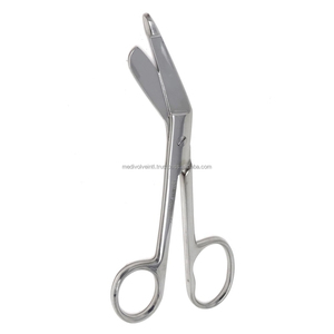 Premium One <b>Large</b> <b>Ring</b> Lister Bandage Scissors 4.5" Stainless Steel Medical Grade Durable Surgical Instruments-A+ Quality - Product Image 2
