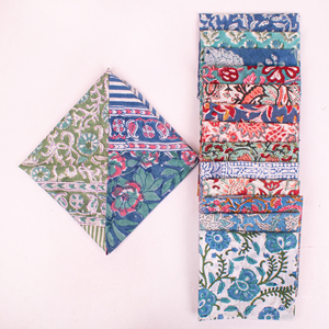 Premium Indian Block Printed Cotton Bandana Soft, Breathable Neck Hair & Headwear for Everyday <b>Style</b> - Product Image 2