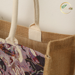 Bolsas de Compras de Yute Ecológicas al por Mayor con Tamaño y Diseño Personalizados - Product Image 2