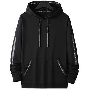 Ensemble de survêtement homme tendance 2026 – Sweat à capuche raglan et pantalon de jogging 2 pièces – Logo personnalisé – Vente en gros – Coupe ajustée – Tenue de sport et d'entraînement - Product Image 3